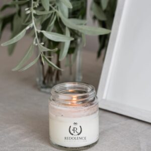 Jasmine Serenity White Scented Candle