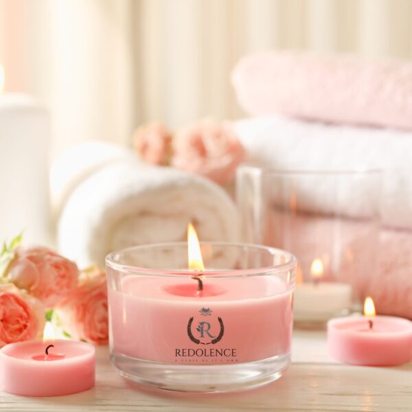 Light Rose Garden Scented Candle