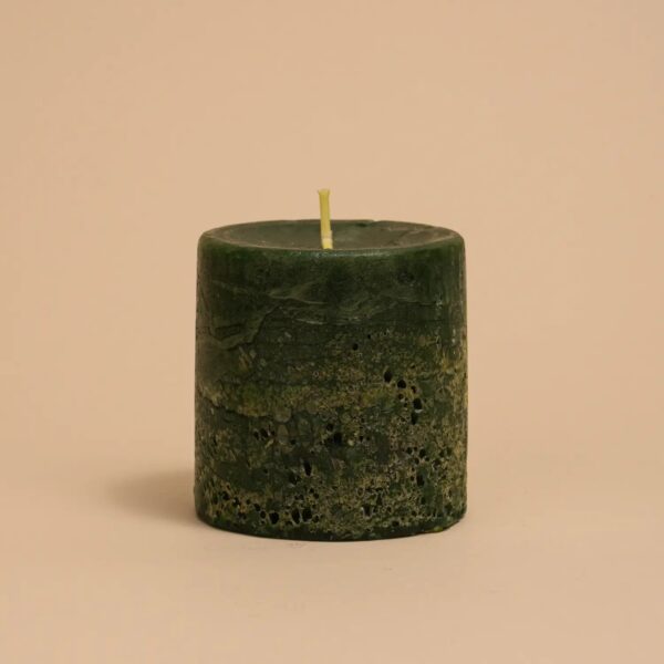 Rustic Pillar Candle 2.8*3