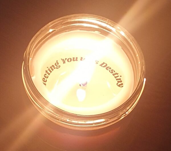 Citrus Zest Light Orange Scented Candle 2 - Image 4