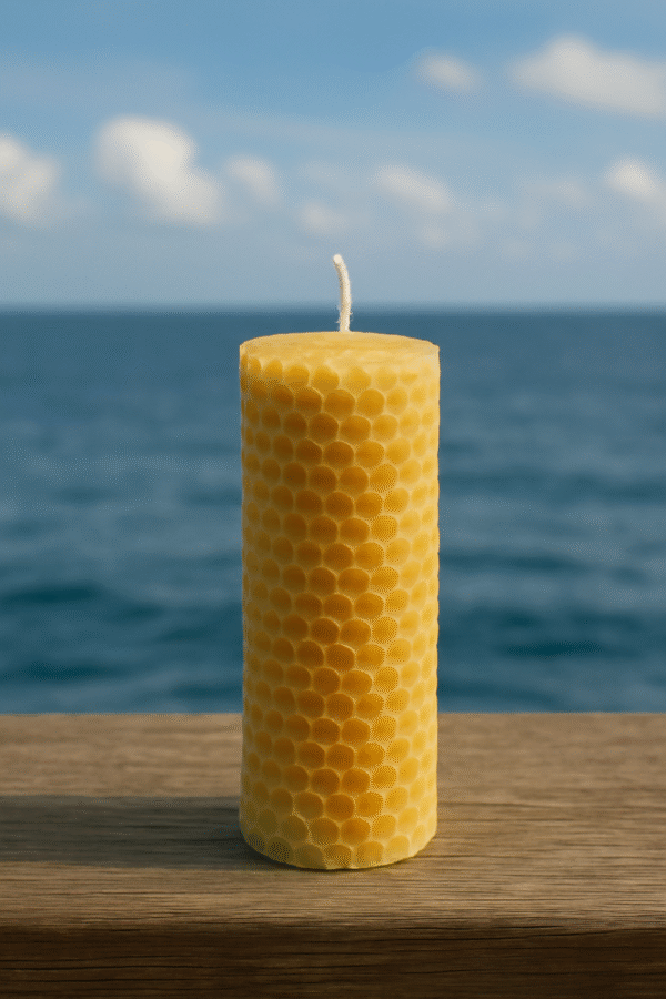 Hand-dipped Beeswax Candlesticks (8hr)