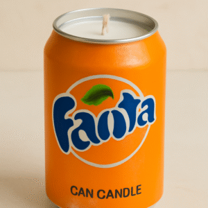 fanta can candle