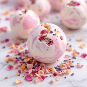 Flower Petal Bath bombs